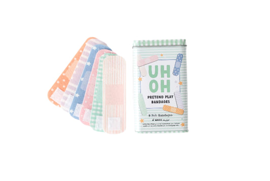 Pretend Play Felt Bandages & Bandaid Tin