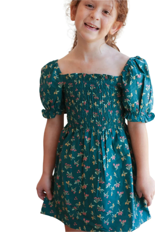 Winter Berries Long Sleeve Dress
