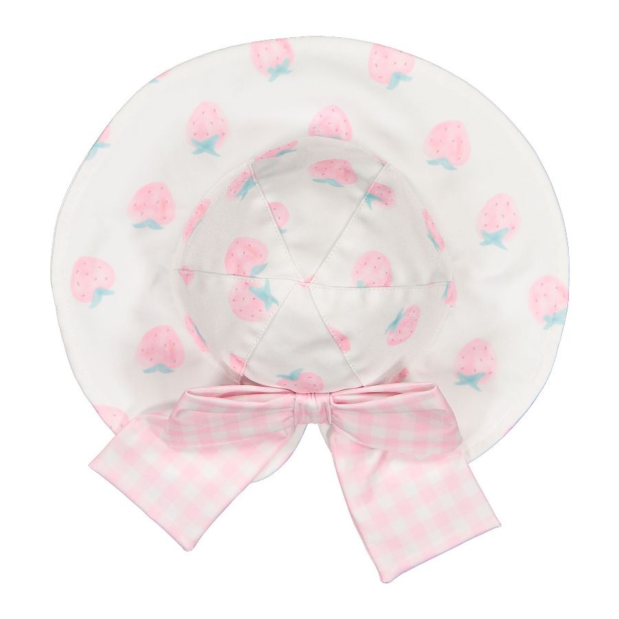 Classic Strawberries Lycra Sunny Hat