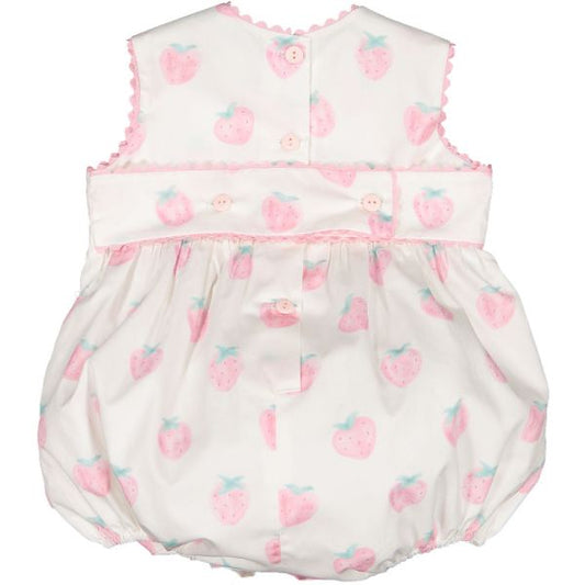 Classic Strawberries Romper