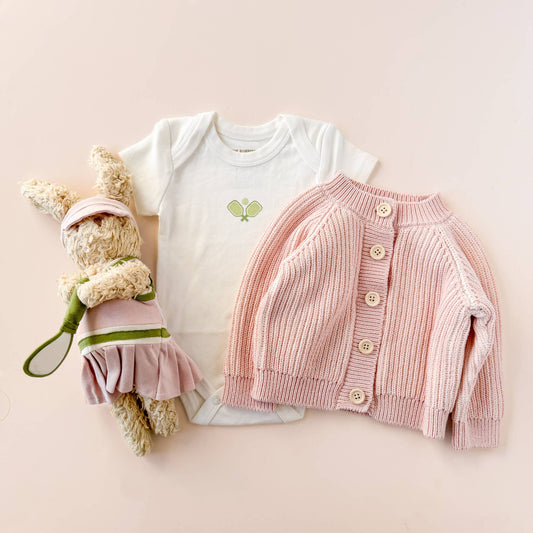 Plush Pickleball Bunny