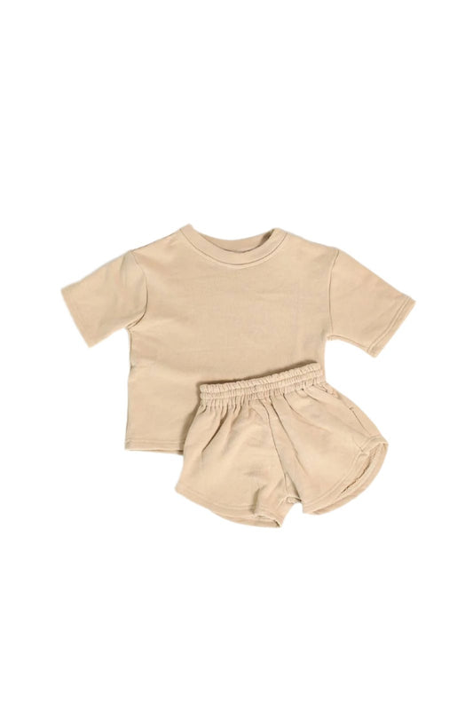 Andy Short Set- Beige