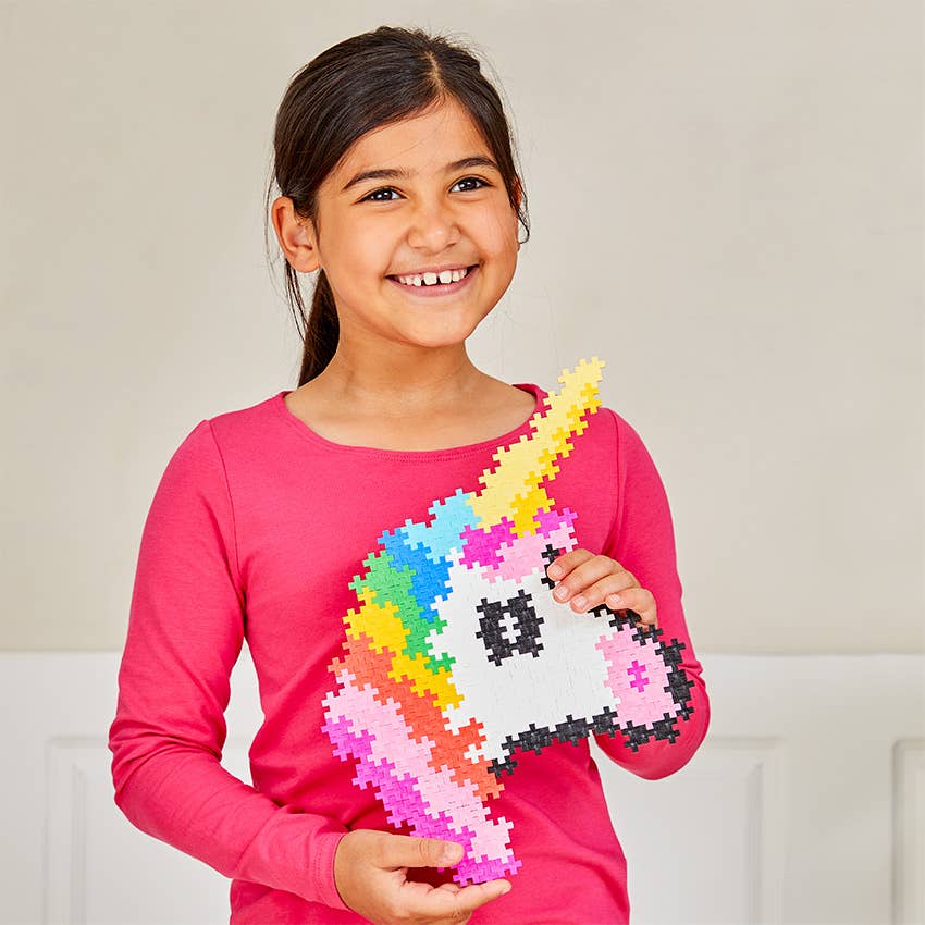 Unicorn Puzzle By Number