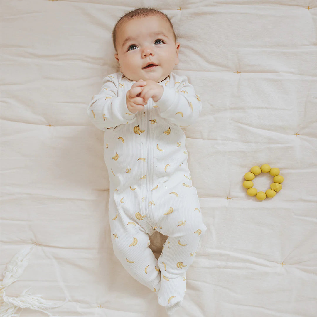 Banana Print Onesie