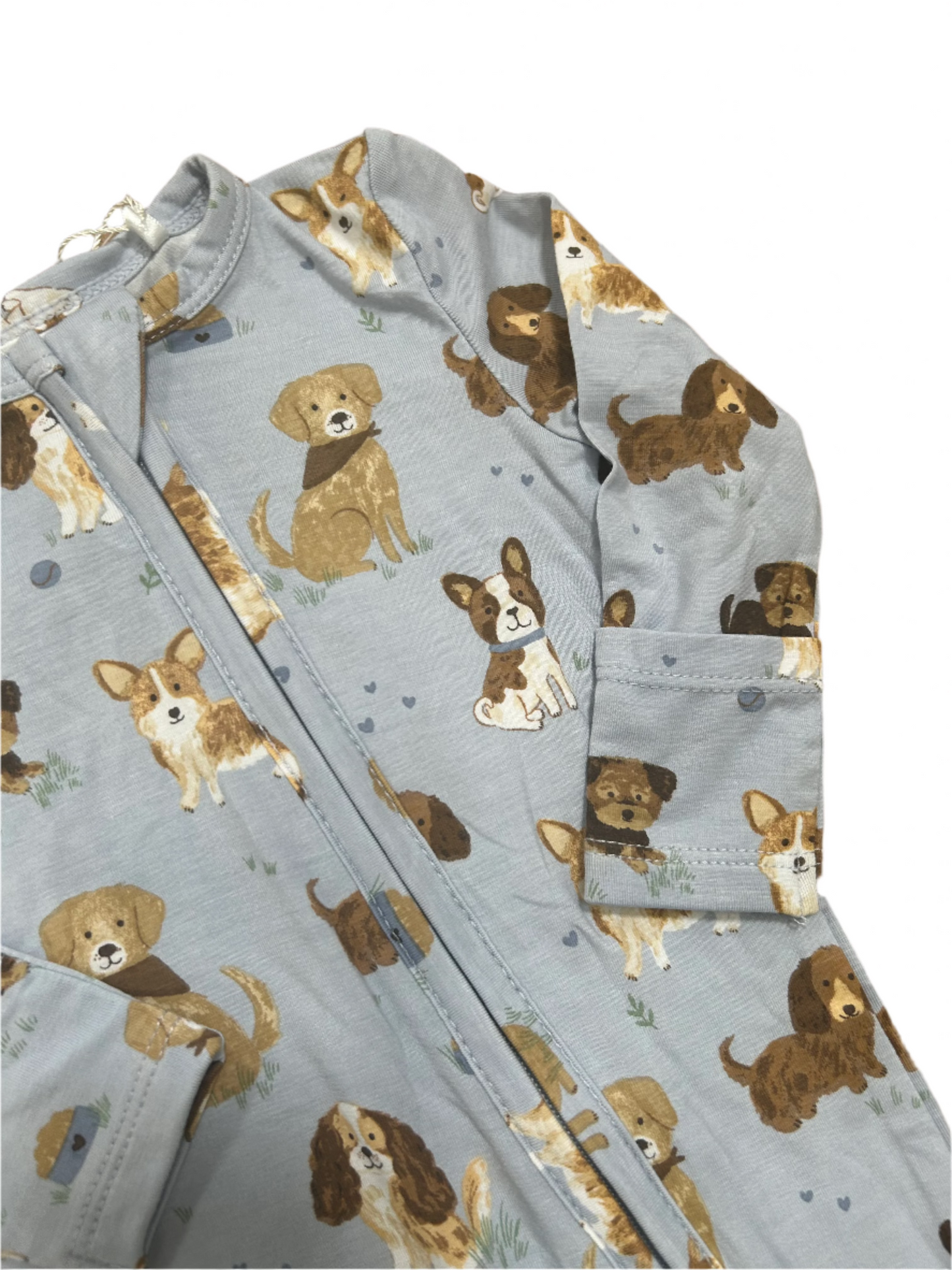 Puppy 2-Way Zipper Footie