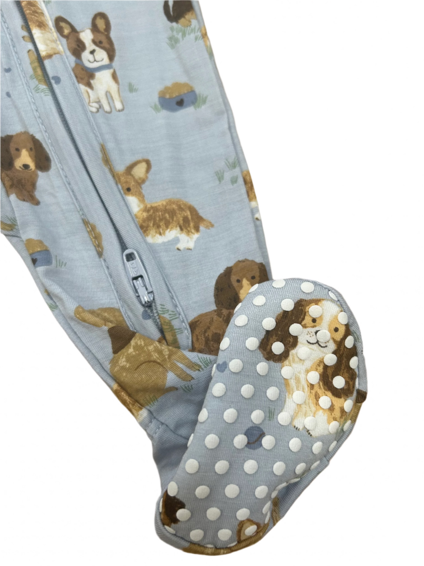 Puppy 2-Way Zipper Footie