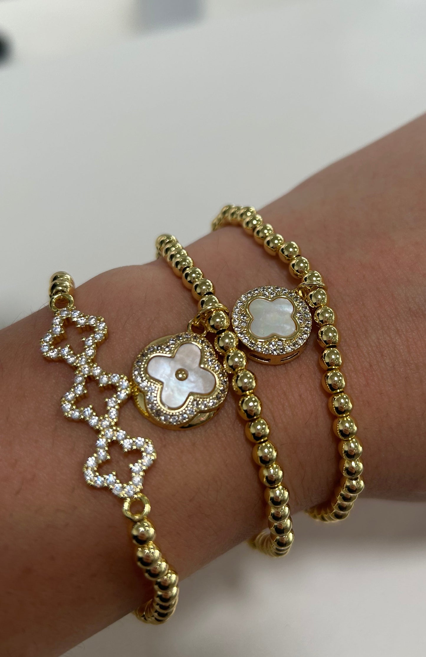 Briati Children's Charm Ball Brass Bracelets