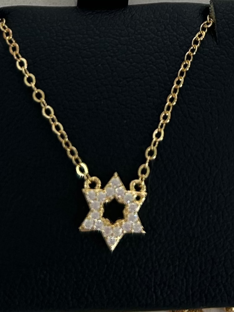 Jewish Star Necklace