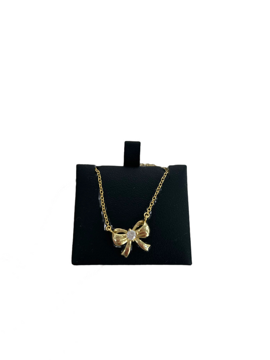 Gold Briati Charm Necklace: