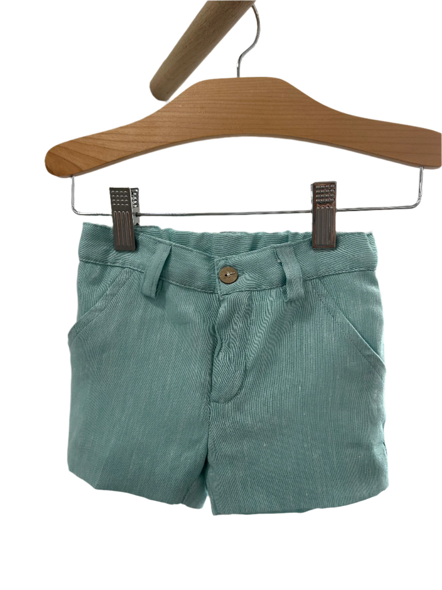 Elegant Linen Bermuda Shorts