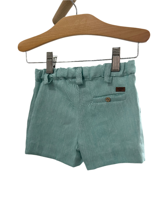Elegant Linen Bermuda Shorts