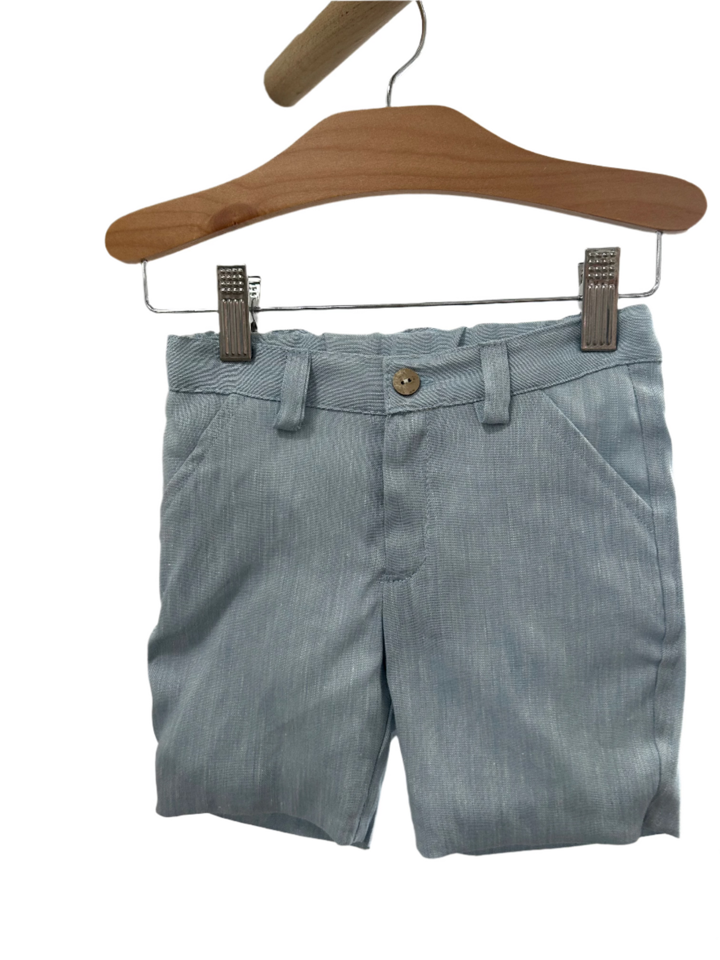 Elegant Linen Bermuda Shorts