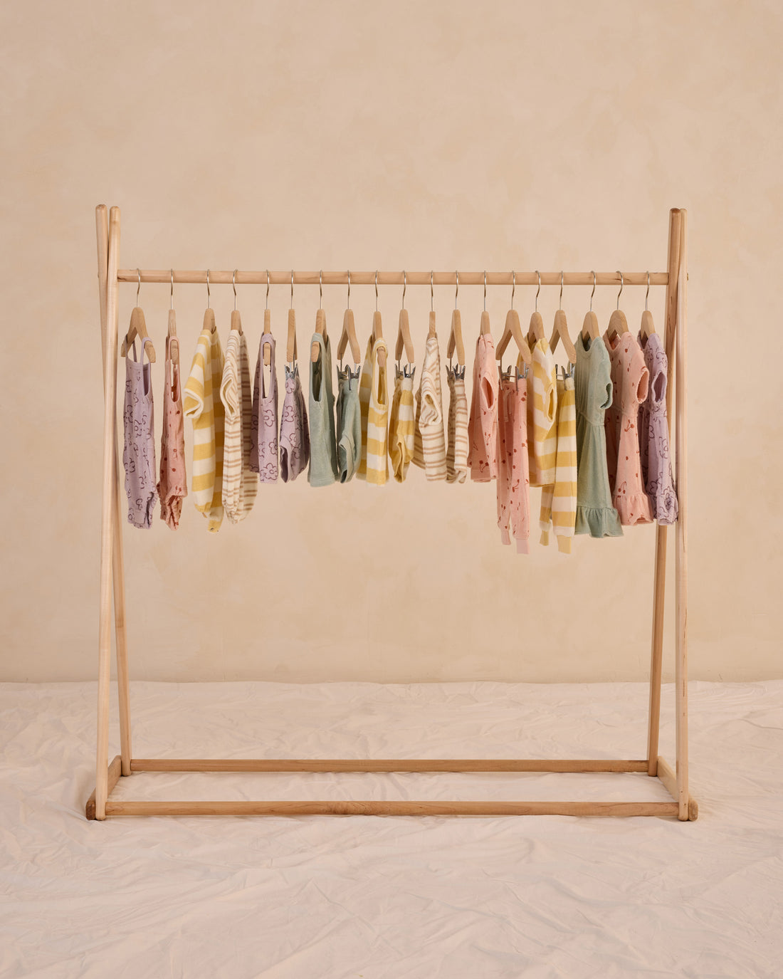 Oat Stripe Terry Set