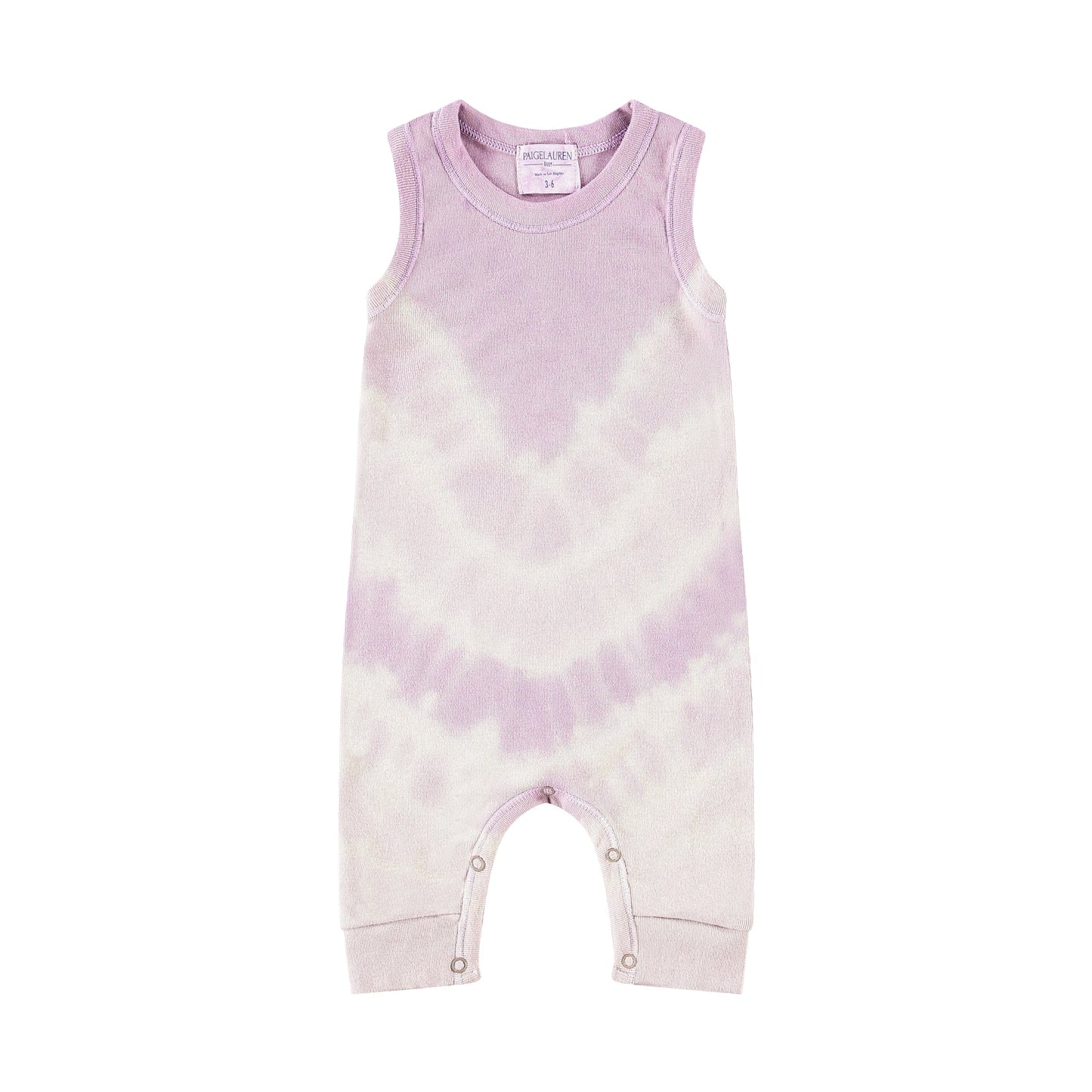 Eco-Rib Tie Dye Tank Romper