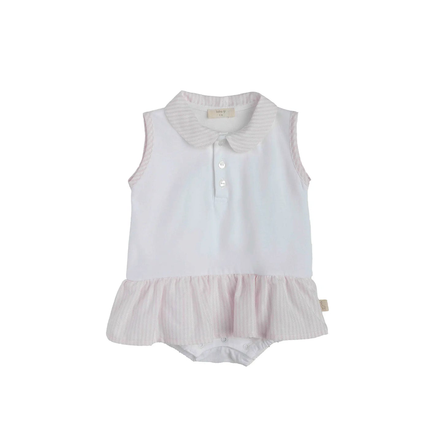 Stripped Bubble Tennis Dress