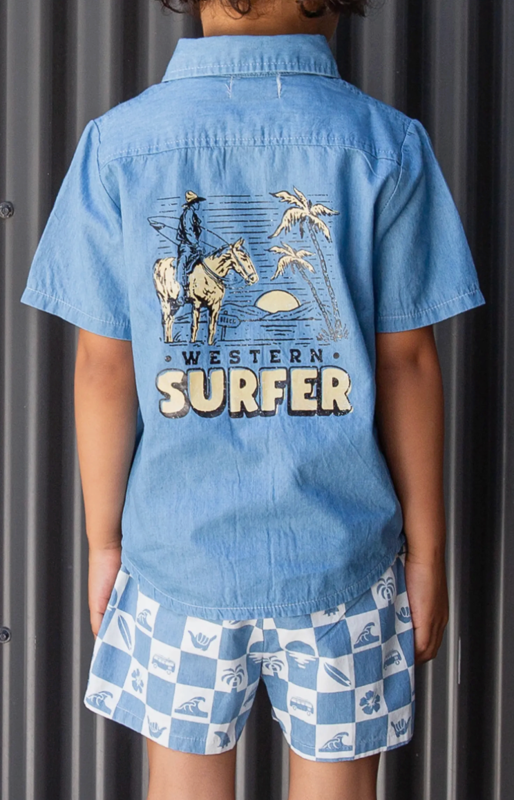 Jerry Surf Short Sleeve Cotton