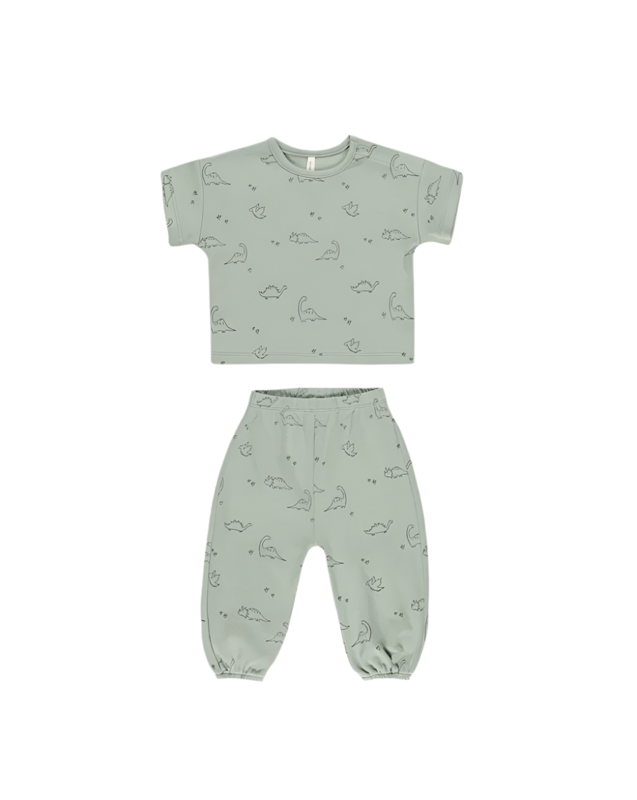 Dino Set Jersey Tee + Pant