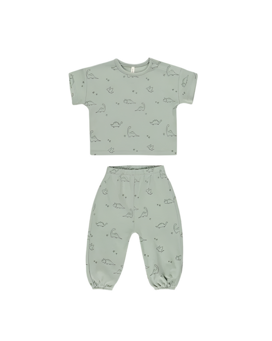 Dino Set Jersey Tee + Pant