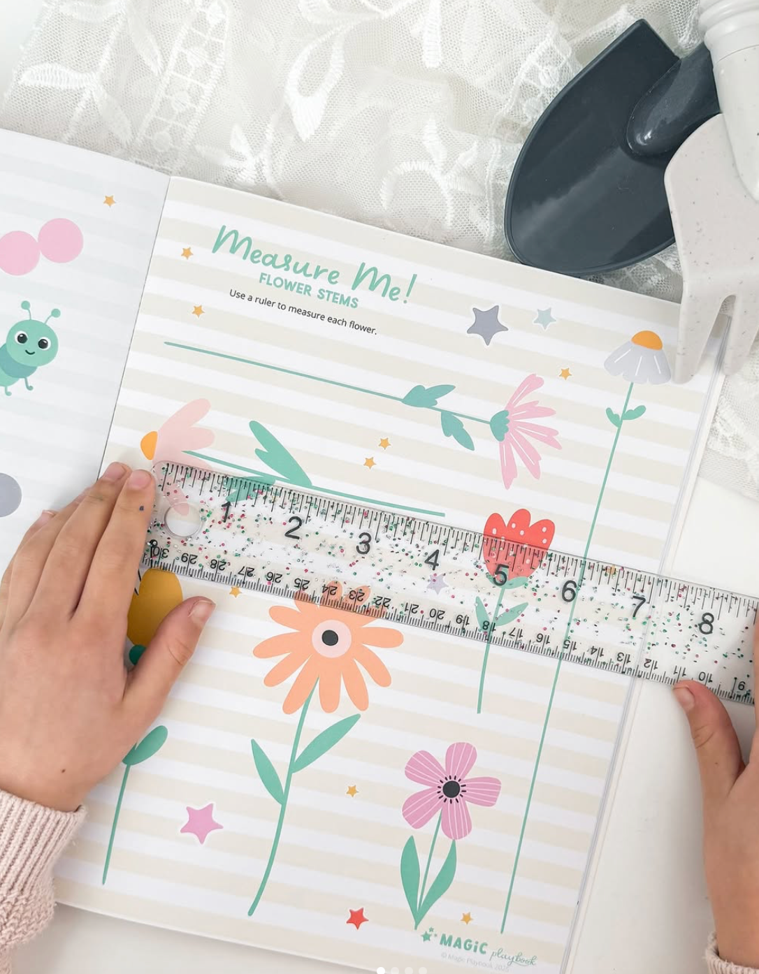 Spring Flowers Activity & Coloring Book