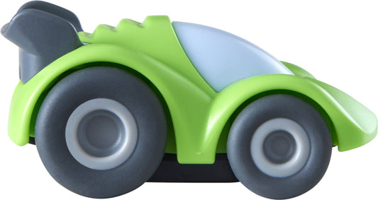Push and Go Green Race Car