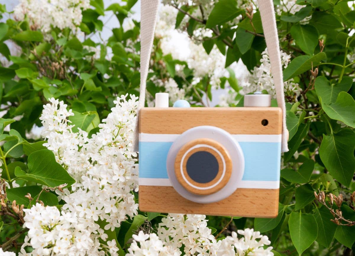 Vintage Camera Music Box