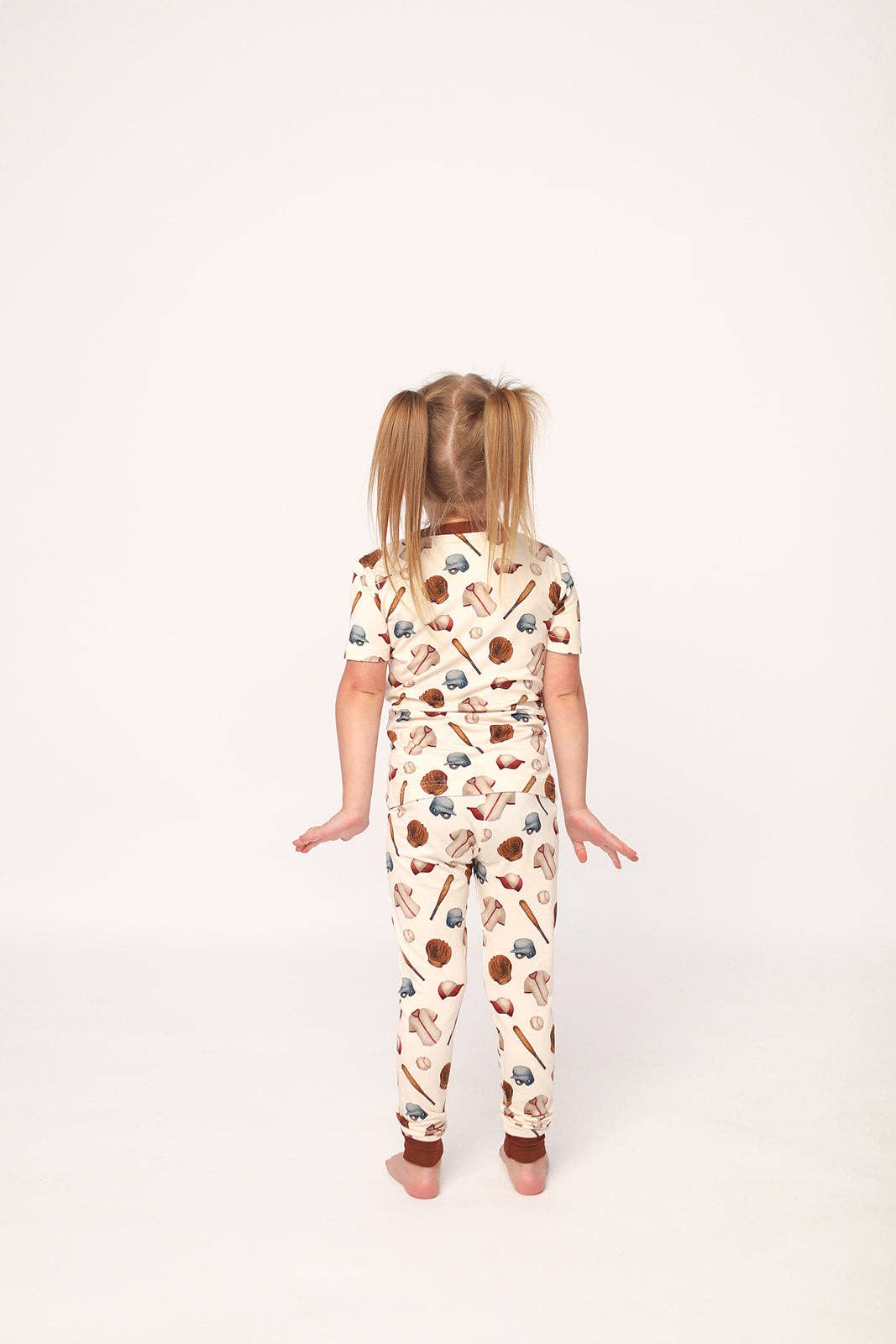 Baseball 2 Piece Bamboo Pajama Set