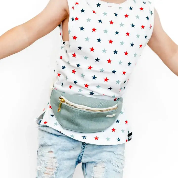 Denim Belt Bag