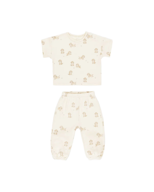 Puppies Set Jersey Tee + Pant