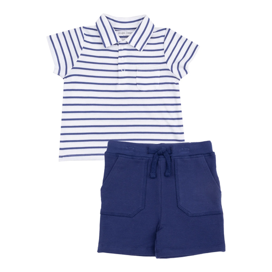 Polo Shirt and French Terry Short