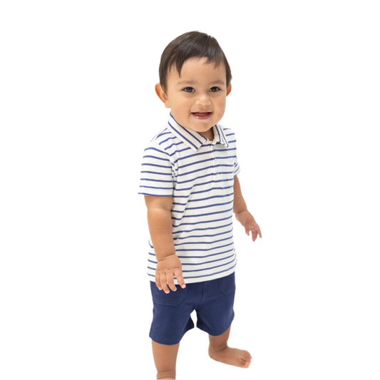 Polo Shirt and French Terry Short