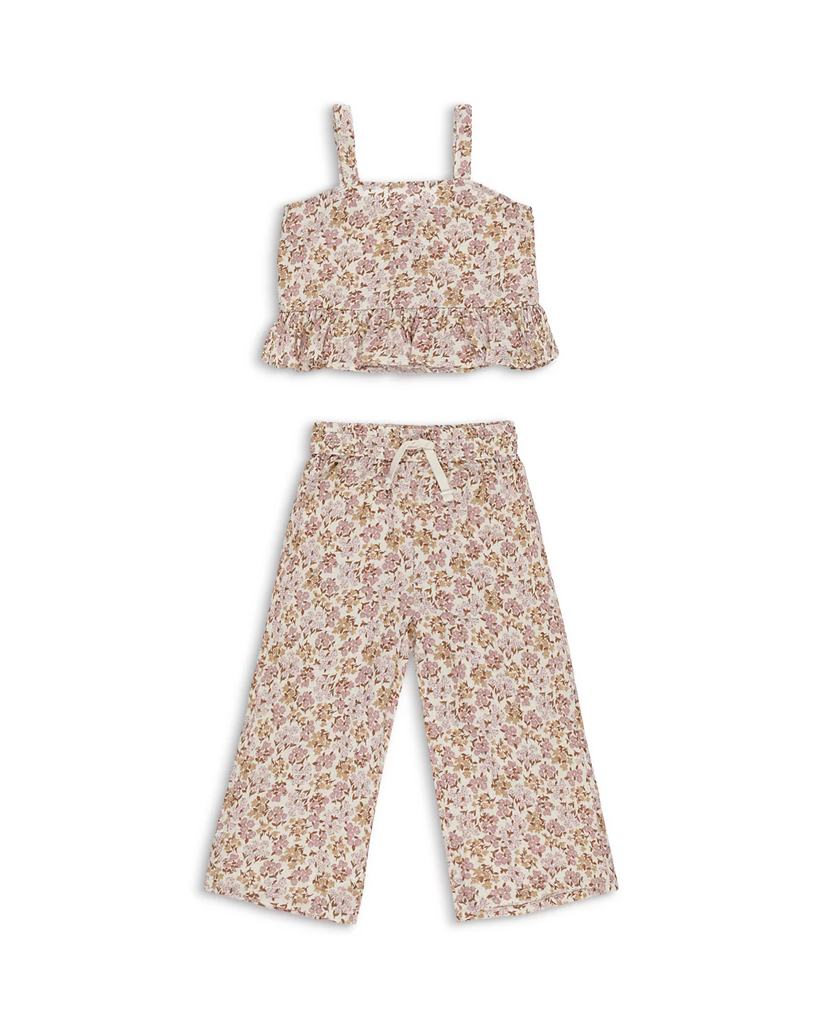 Karli Cropped Top & Pants Set