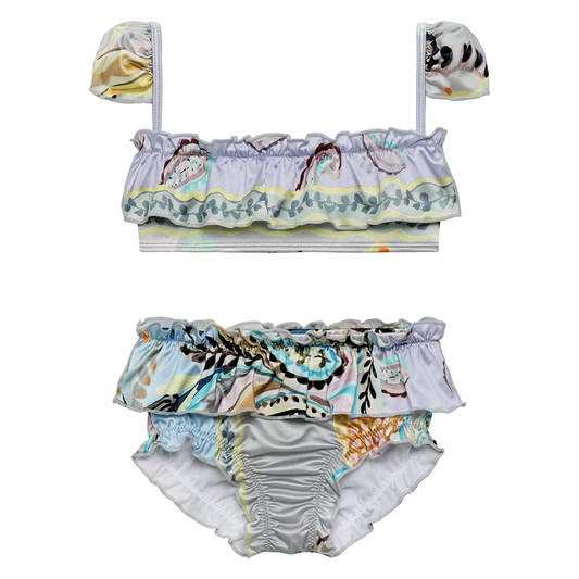 St. Barths Floral Mini Cabana Bikini Set