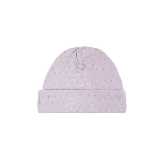 Iris Pointelle Knit Hat
