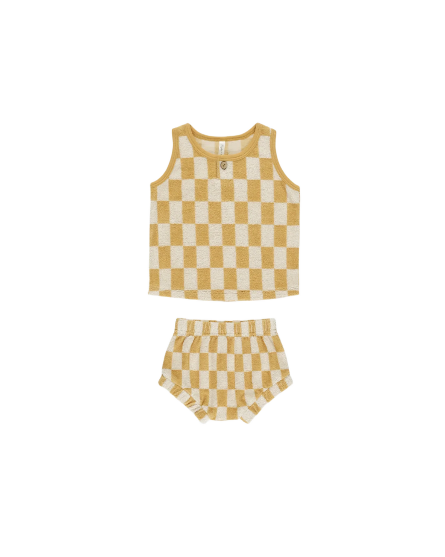 Marigold Check Terry Set