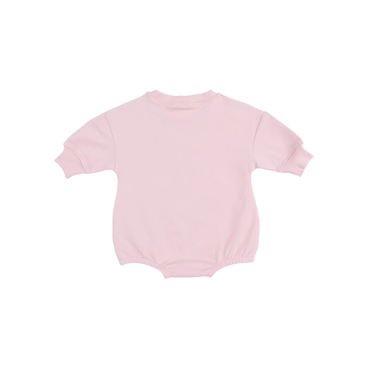 Bow Applique Sweatshirt Bubble