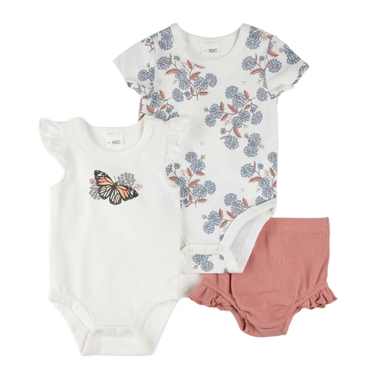 Majestic Monarchs 3pc Bodysuit Set