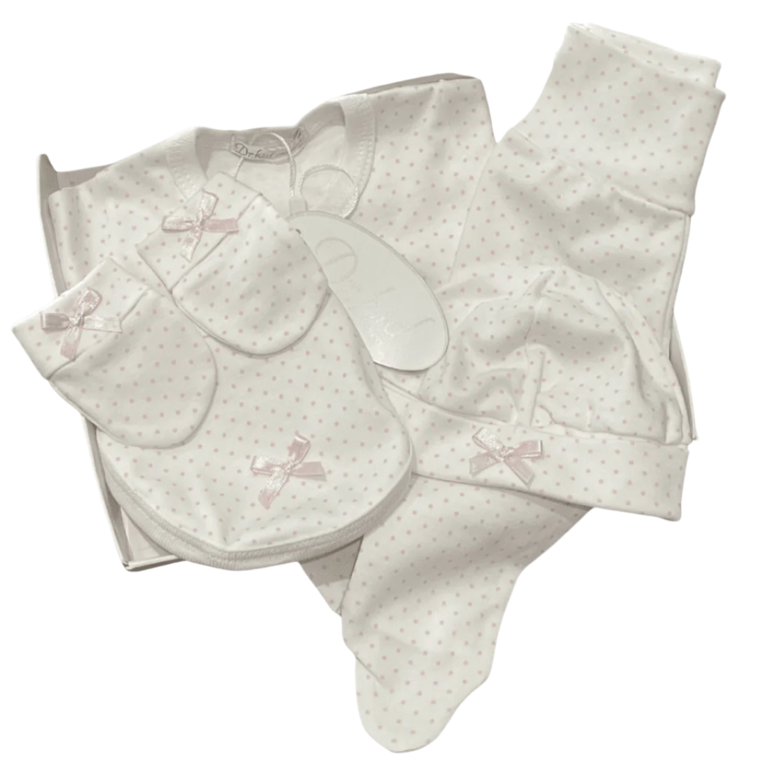 Newborn Essentials Polkadot Set