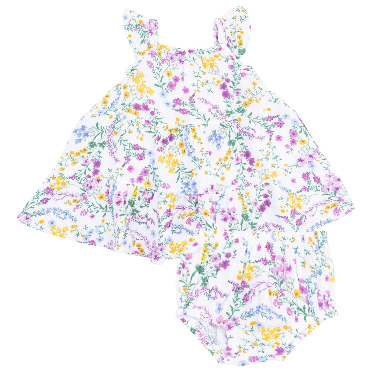 Floral Muslin Dress