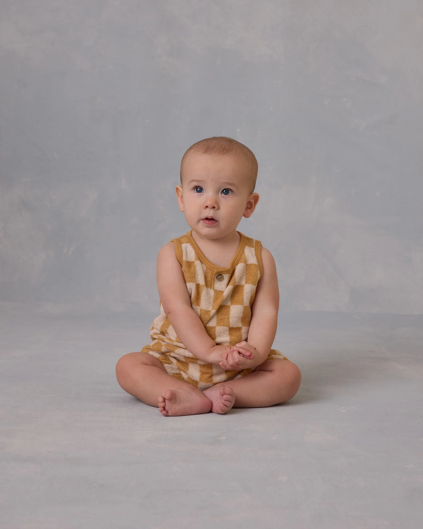 Marigold Check Terry Set