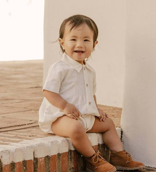 Henry Linen Blend Romper