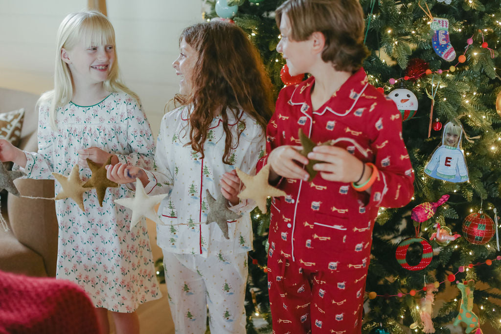 Drummer Boy Red Holiday Pajamas