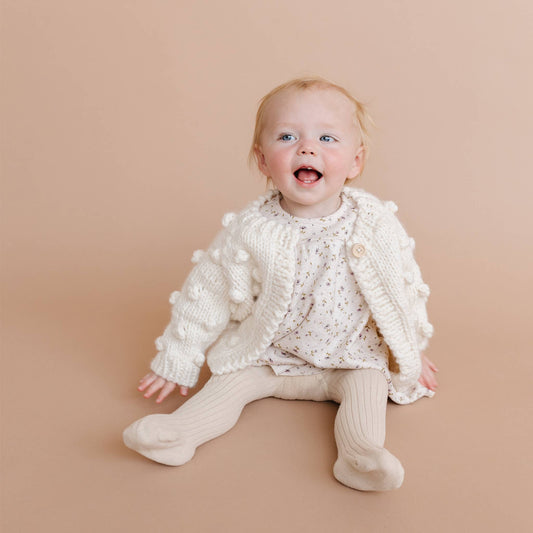 Popcorn Baby Cardigan