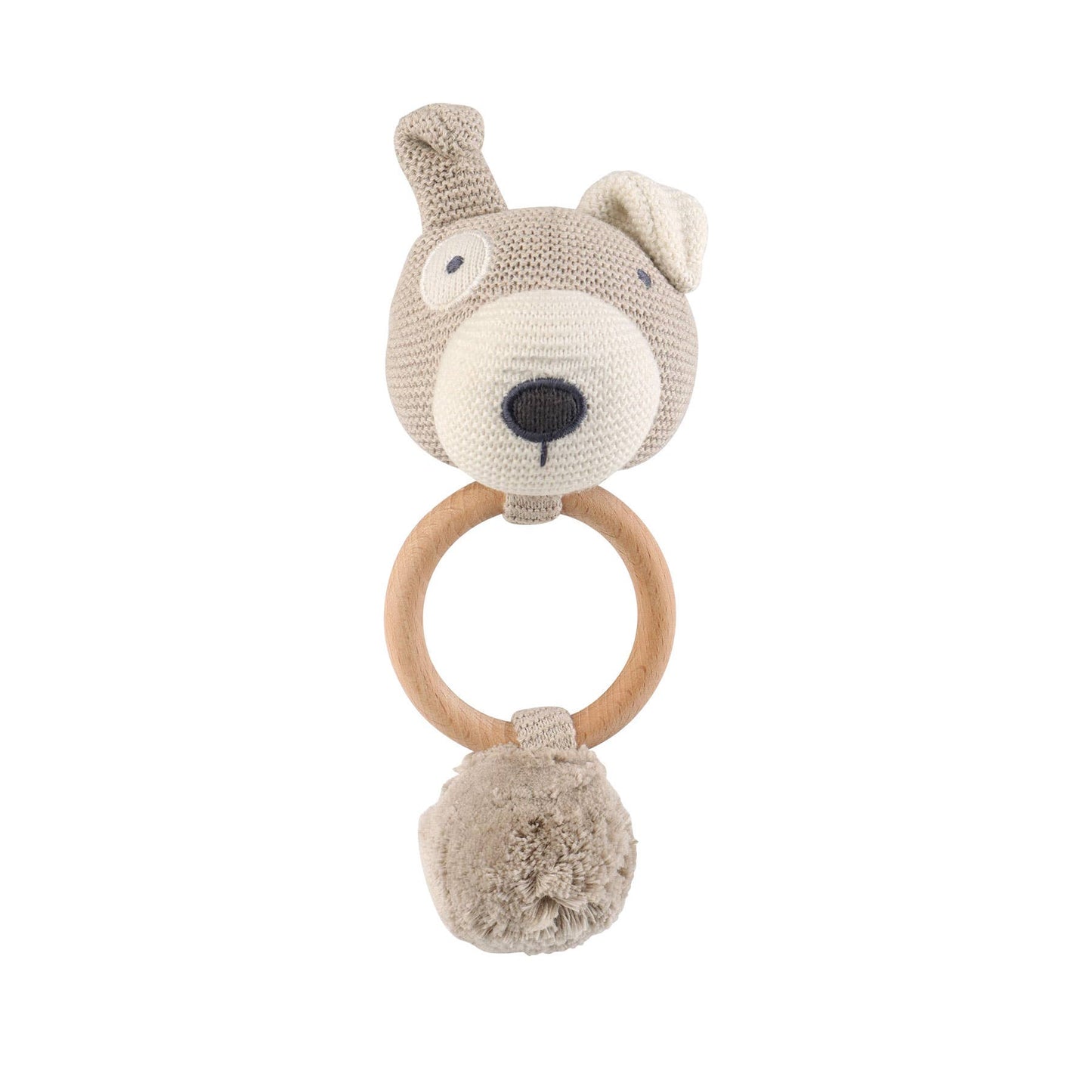 Organic Knit Dog Rattle