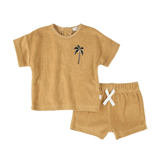 Sahara Sun Terry Short Set