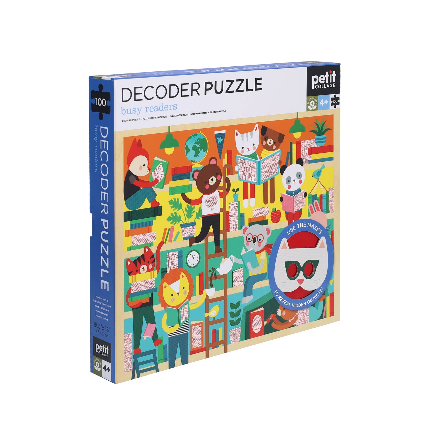 Busy Readers 100-Piece Decoder Puzzle