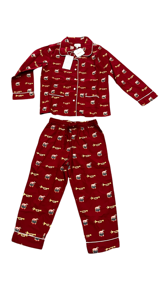 Drummer Boy Red Holiday Pajamas