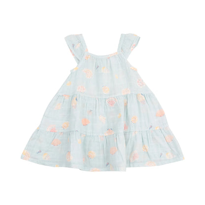 Pretty Seashells Muslin Dress