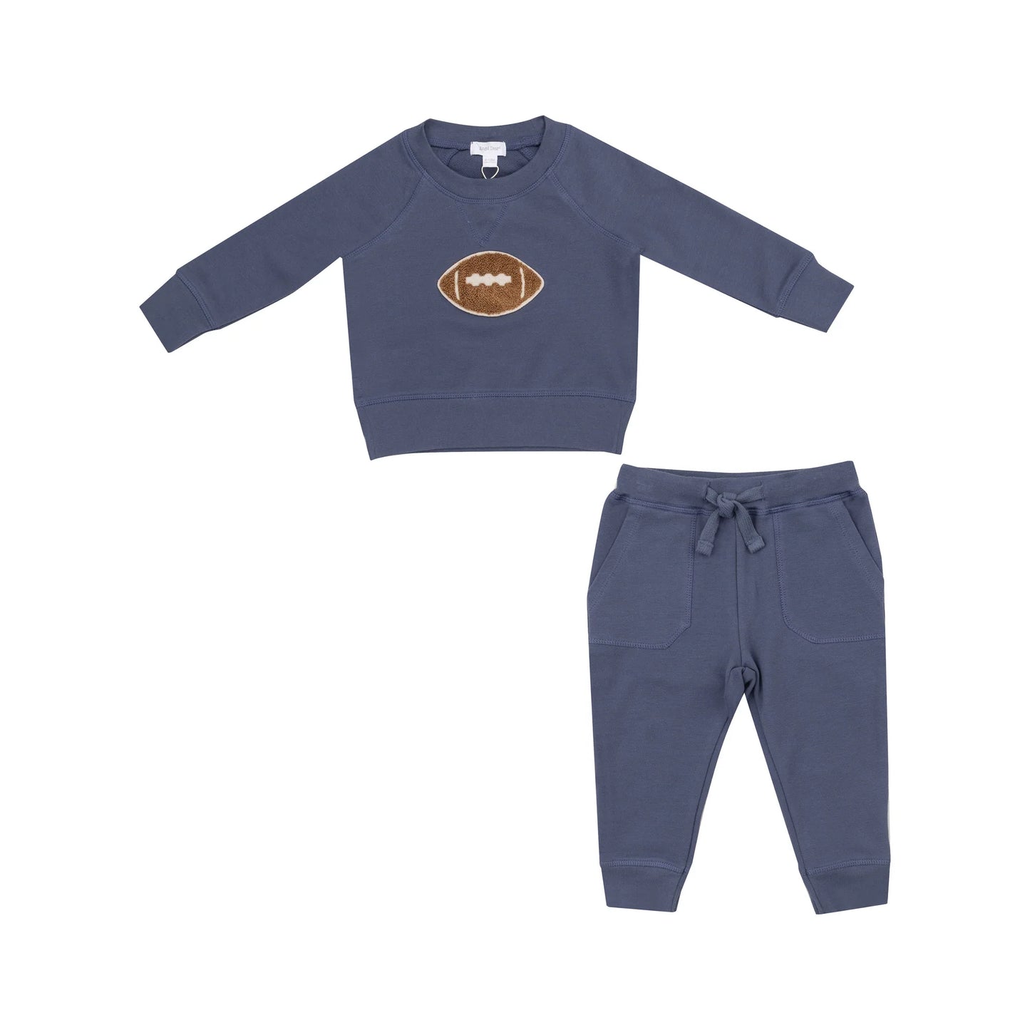 Football Raglan Sweatshirt & Jogger Set