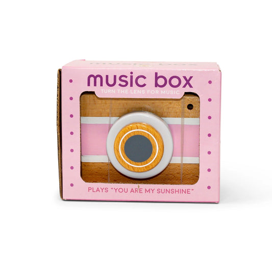 Vintage Camera Music Box