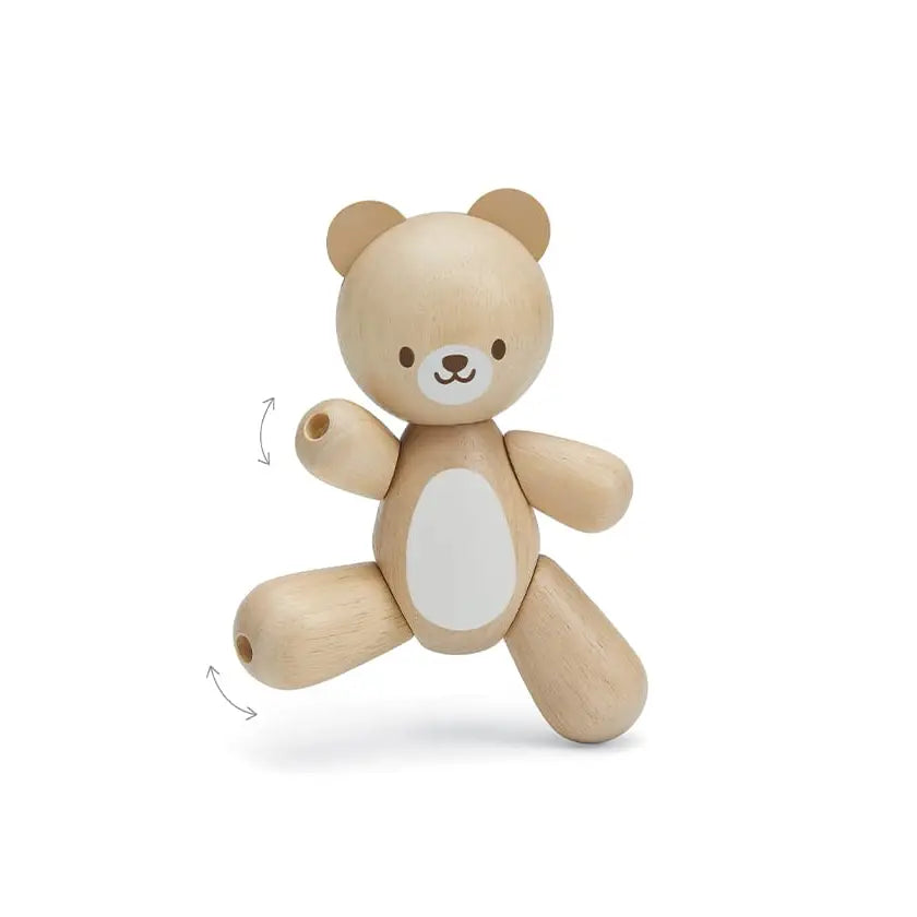 Bear Clutching Toy